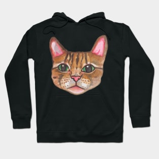 Real cat print for cat lovers. Hoodie
